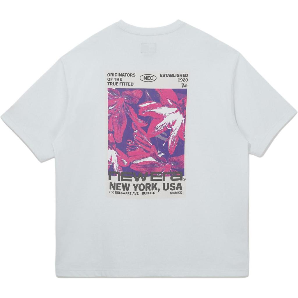 New Era SS26 Outdoor Series Poster Print Breathable Knit Crew Neck American Casual Short Sleeve T-Shirt Unisex T-Shirt 15040848
