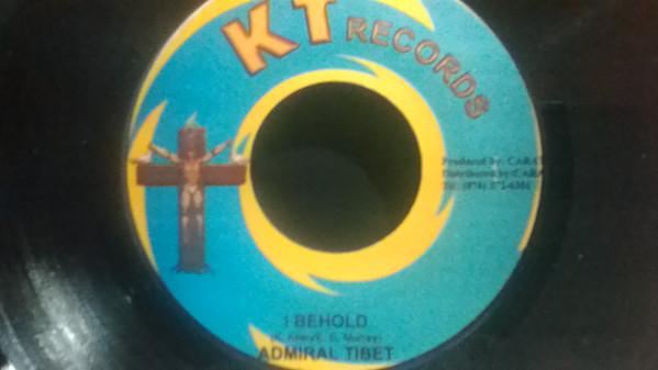 

7inch Record ADMIRAL TIBET - I Behold NONE KT Records Jamaica Reggae, Ska & Dub Used