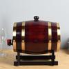 1 Gallon Whiskey Vat Dispenser (5 Liter),Houten Wijnvat, Wijnvatstop en Kraantje,Eikenhout