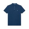 Polo Vestibilità aderente Lunghezza media Monocolore Stampa Colletto polo Manica corta Polo Uomo top Blu 710832749-003