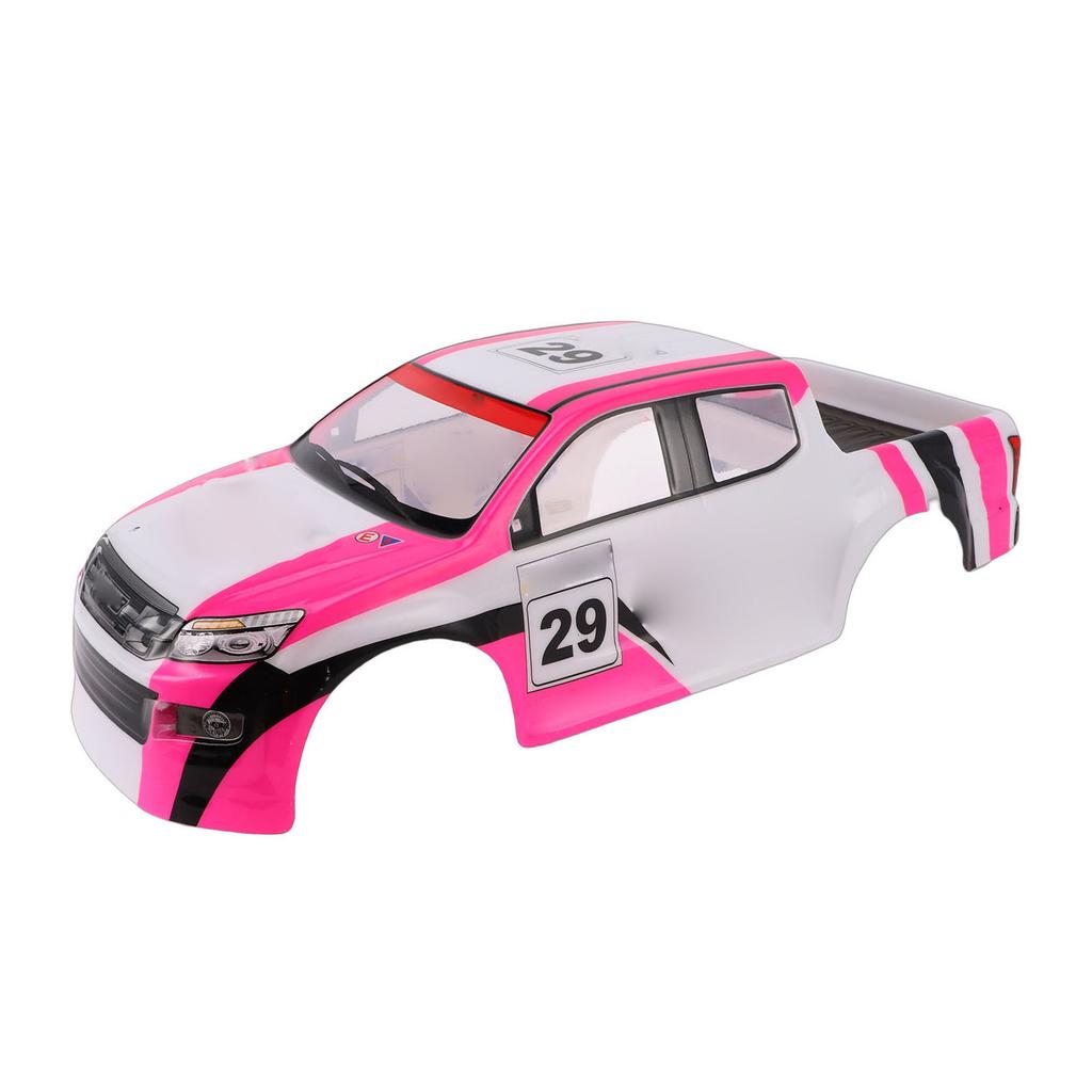 RC Car Shell Universal Cool Remote Control Truck Body Shell for 1 10 RC Car 26cm Wheelbase No.29 Roseate White