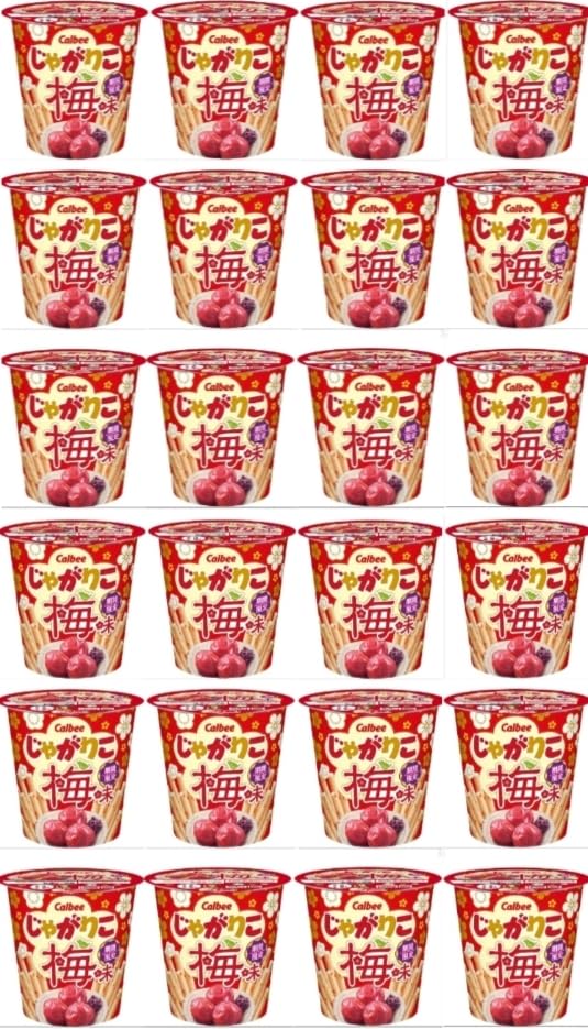 

Calbee Jagariko Plum Flavor 52g x 24 pieces [Amazon]