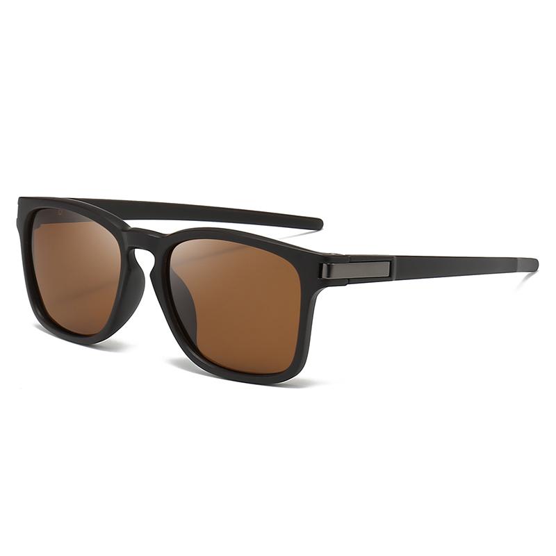 Sports Running Polarized Sunglasses Square Frame Pc Sunglasses Hd Men's Fashion Riding Mirror Fishing Glasses 3233