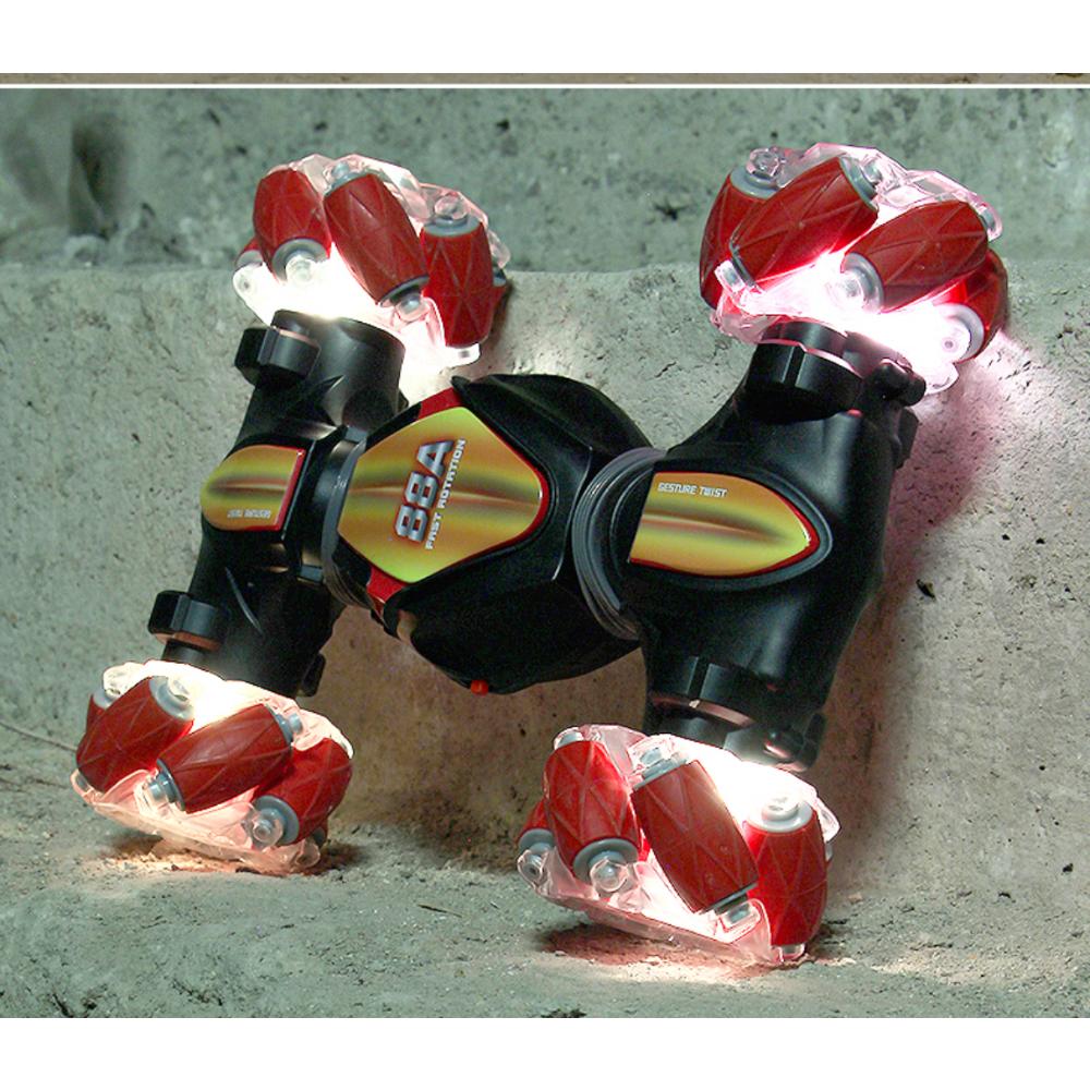 Manual Drift Car Wireless Cool Gesture Induction 2.4G Toy Light Music Drift Dance Twist Stunt Children's Remote Control Car