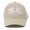 Millo Archive Arch Letter Ball Cap [Melange Beige]
