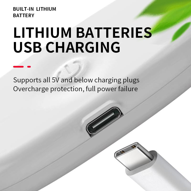 2023 LED Car Reading Light Car Trunk Ceiling Trunk Light Ceiling Light USB Rechargeable Signal Lamp Car Accessories