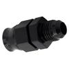 Ac29-Black Anodized Aluminum AN6 Male To AN6 Male Straight Connector 3/8" Tube Hose Fitting Adapter