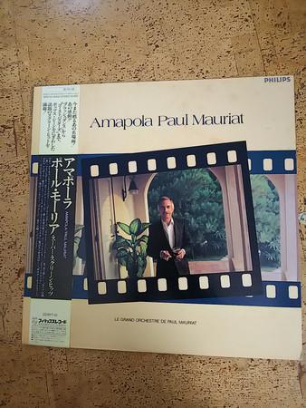 

LP Record PAUL MAURIAT Amapola 28PP92 PHILIPS 1984 Japan Obi Jazz