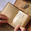 Nytt PU-skinn, håndlaget vintage retro reisejournal Dagbok Notatblokk Notisblokk Bursdagsgave Valentinsdag