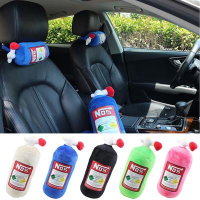 NOS Scaun auto Tetiera Pernă pentru gât Stil JDM Sticla cu azot Tetiera Creativă Pernă lombară Accesorii auto Interior