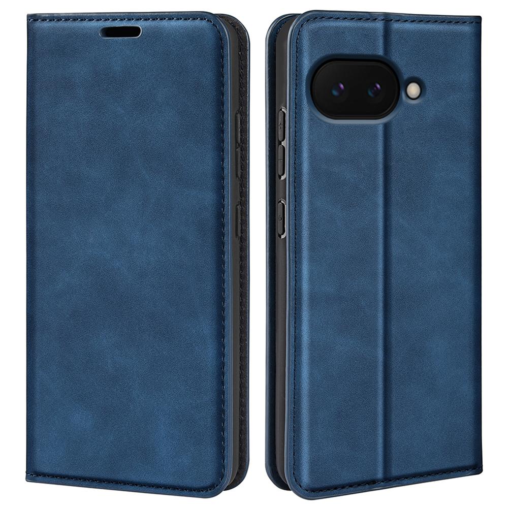 For Google Pixel 9a Case Skin-Touch Leather Wallet Phone Cover