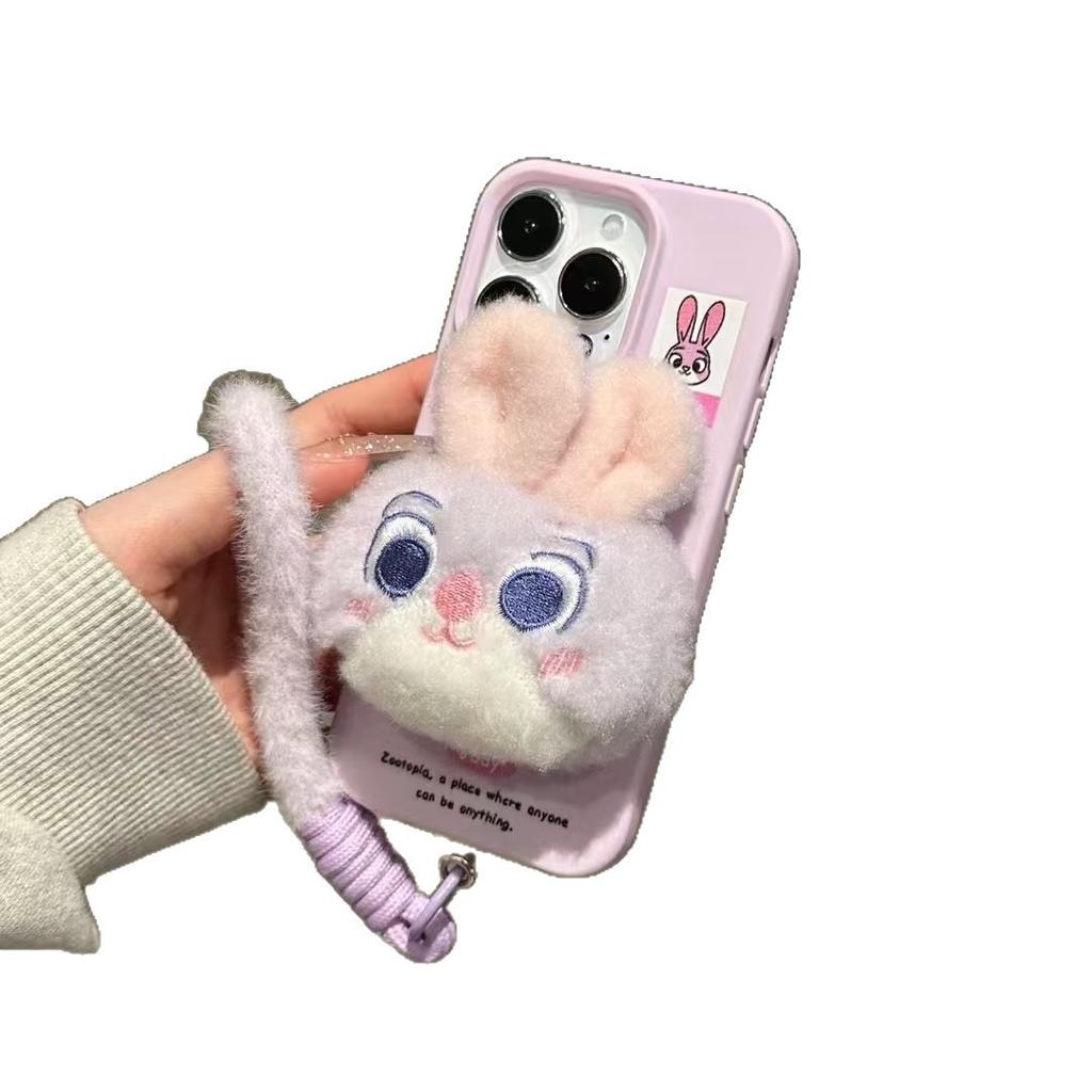 Autumn and Winter Zootopia Apple 11promax Phone Case iPhone11 Judy 11 Nick 11 Plush 11 Soft