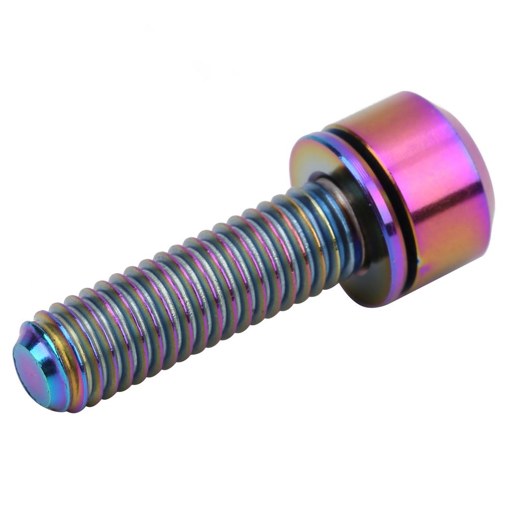 6Pcs Portable for M5x18   Alloy Mountain   Road Bike Stem Screw High Strength