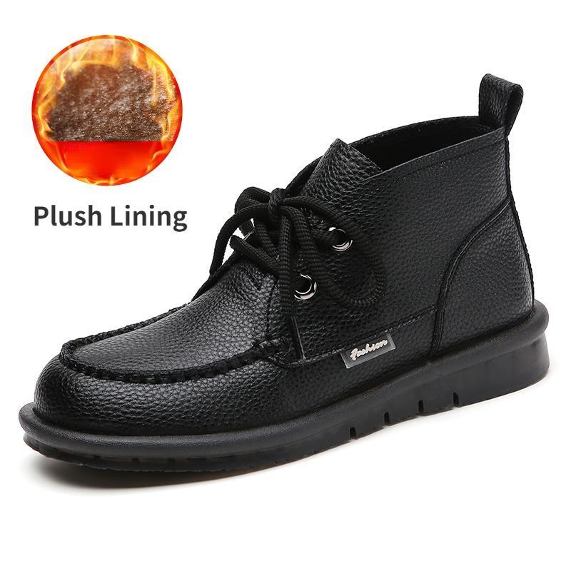 2025 New Thick Bottom Short Boots Spring and Fall Boots Padded Winter