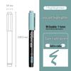 Monami 601 Korean Fluorescent Marker Pens, 12 Colors, Large Capacity, Creative Design (06021)