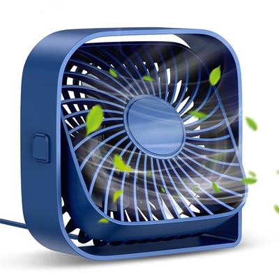 Mini ventilatore portatile USB da tavolo, potente flusso d'aria e funzionamento silenzioso, 3 velocità, rotazione a 360°, ventilatori da terra per la casa