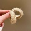 Woolen Knitted Earrings Sweet Red Earrings Autumn Winter Hoop Earrings Female Ear Accessories New Year Accessories Gift Women