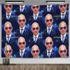 Mr Worldwide Dice To Live Laugh Love Telo da Parete MR 305 Pitbull Meme Telo da Parete Grande Tessuto Appeso a Parete Teli Tappetini Yoga