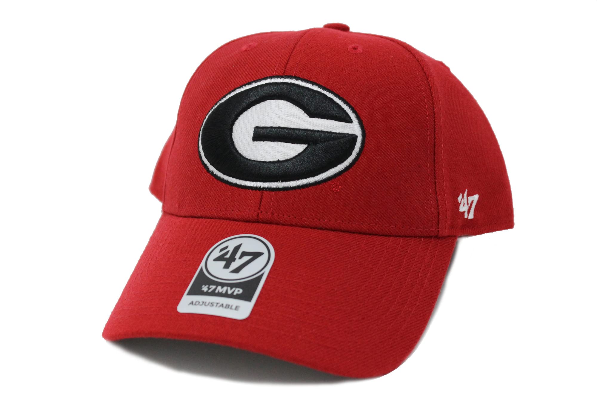 

47 Brand Cap 47 MVP University of Georgia Bulldogs NCAA College Free Size - - -