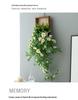 Stylish Daisy Pendant Faux Flower Vine for Indoor Wall Decoration and TV Background