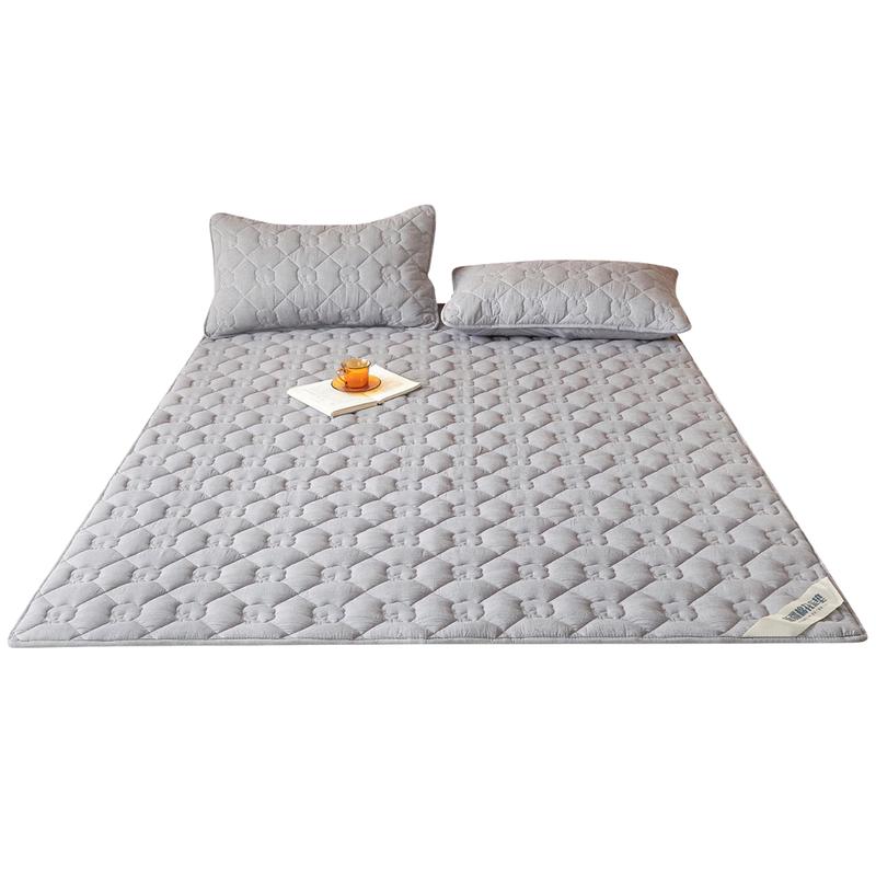 Hongdou A-Class Antibacterial Cotton Mattress Protector Pad 150x200cm серый
