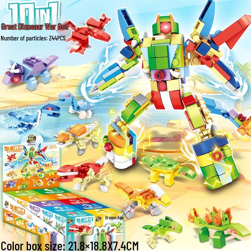 

Развивающий набор игрушек-конструкторов «Механический динозавр» для мальчиков