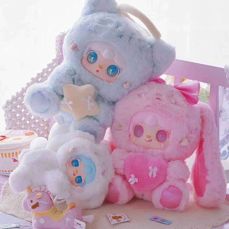 Yooki Plush  400% Idol Doll Cute Soft Toy for Girls Fashion Play Collectible Gift for Holiday Birthday Home Decor