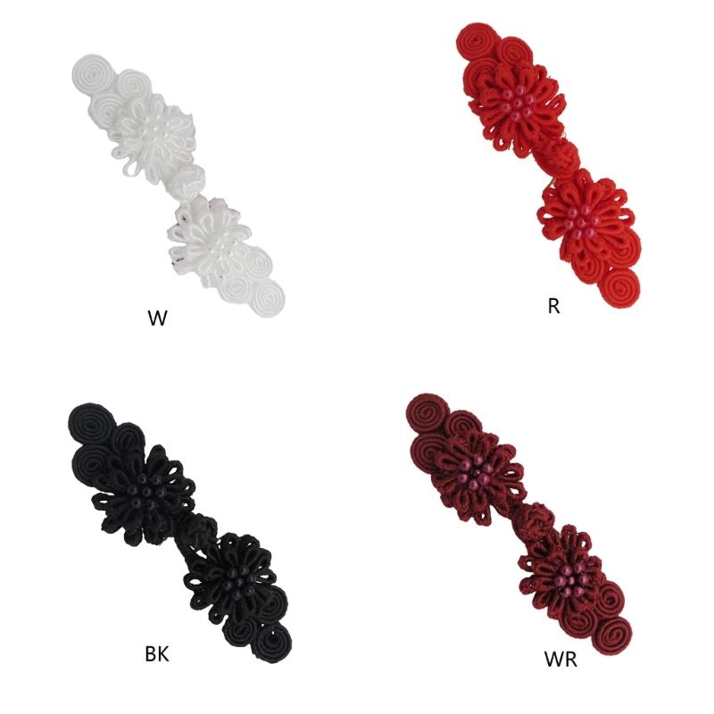 Chinese Traditional Button Sewing Crafted Frog Buttons Sew On for DIY Handcraft Cheongsam Embellishment