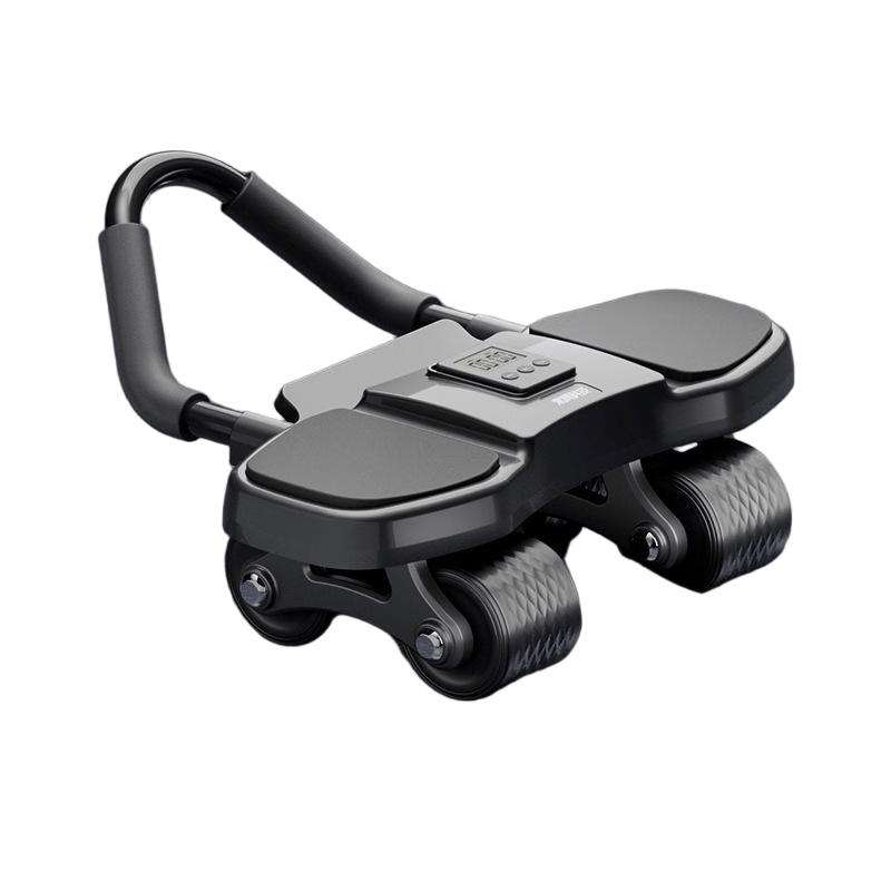 Ayub 4-Wheel Automatic Rebound Ab Wheel