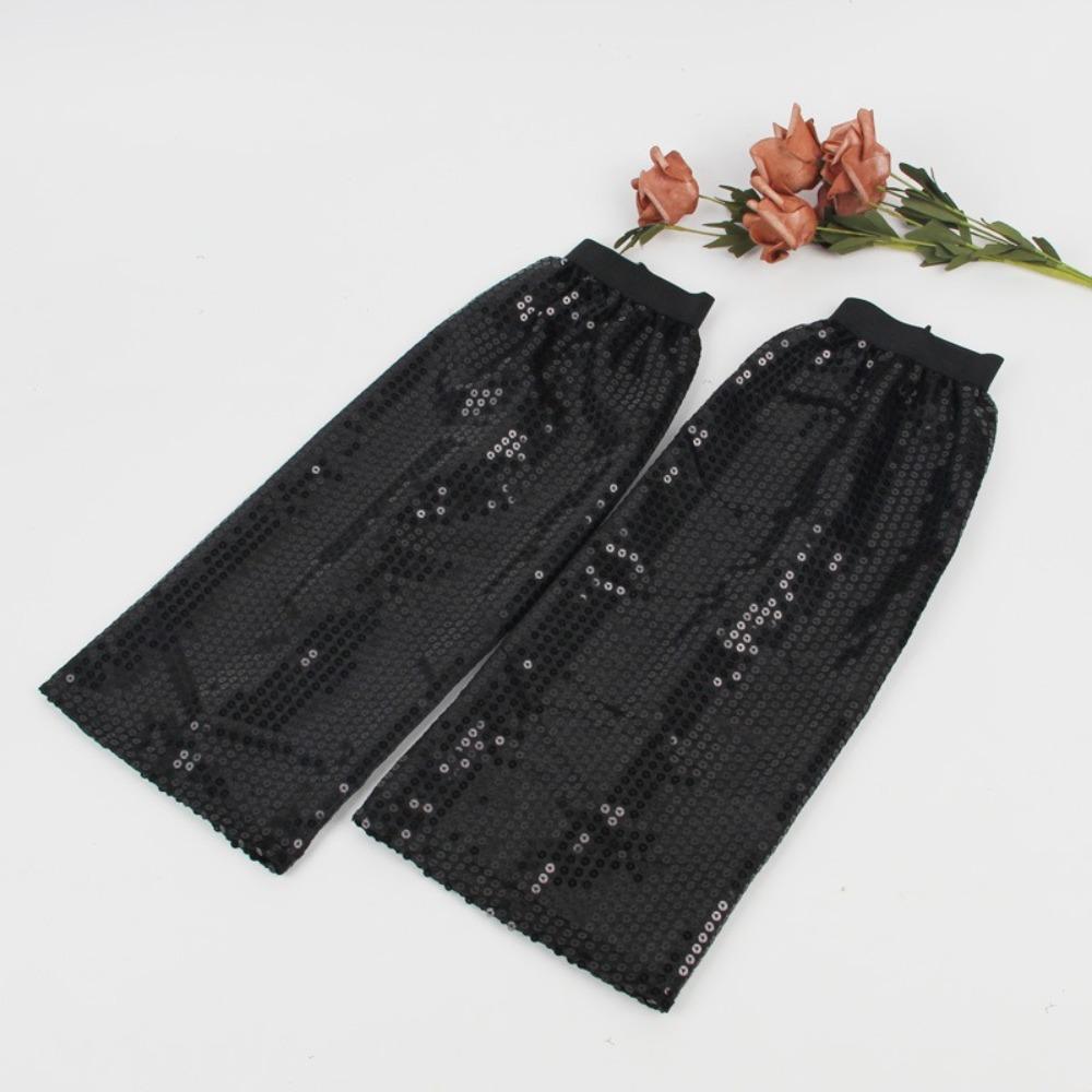 Glitrende leggvarmere festkjole knestrømper nytt dansekostyme gave