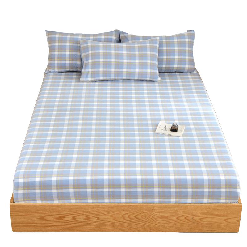 MINISO 100% Cotton Fitted Bed Sheet 150x200cm