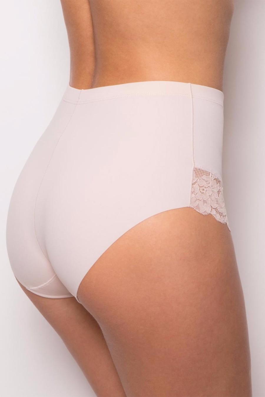 

Моделюючі трусики-брифи Orhideja (67754) 5(XL) прозорий колір чорний