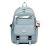 Teenagers School Bags For Girls Junior High School Students Backpacks Women Kawaii Bag Kids Knapsack Solid Bookbag Lady Packsack