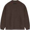 Fear of God Essentials Heavy Long-Sleeve Tee Heather Wood Unisex Tops Brown 125SU242012F