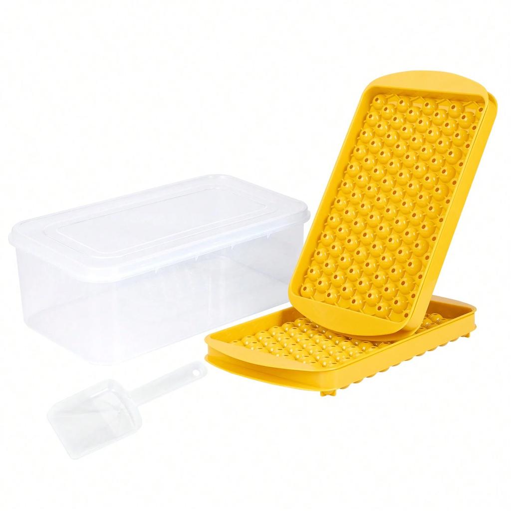 2/3/4PCS 104 Grids 3D Round Ice Cube Tray Frozen Whiskey Ball Popsicle Ice Cube Mold Coffee Juice Ice Ball Maker Kitchen Tools