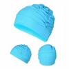 Ready Stocked PU Fabric Protect Ears Long Hair Sports Swim Pool Hat Swimming Cap Free Size for Men & Women AdultsHot Sell