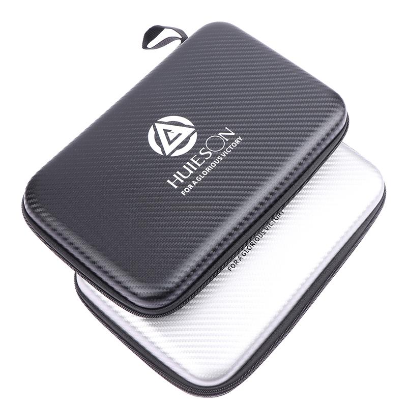 Table Tennis Racket Bag Eva Square Shaped Ping Pong Box Case Waterproof Portable Sports Racket Bag Racketcase