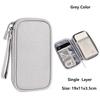 Data Cable Storage Bag Waterproof Portable Carry Case Storage Bag Travel Organizer Bag For Wired Earphone Cable Cord USB Charger