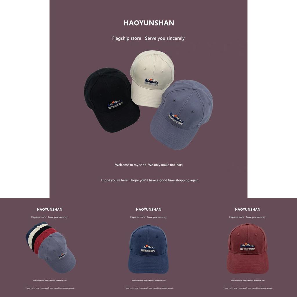 Trendy Soft Top Baseball Cap For Men And Women With Retro Embroidery Sun Protection