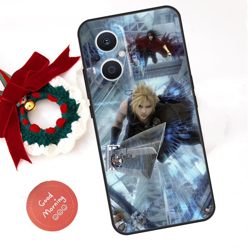 Final Fantasy VII Funda For OPPO Reno 8 Lite 10 11 12 13 14 Pro 11F 12F 13F 14F OPPO Find X8 X5 X6 X9 Pro Case
