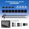 Radiator Fan Mount Zip Ties Clips Electric Transmission Coolers Mounting Tie Strap Universal Fan Mounting Kit Easy Setup