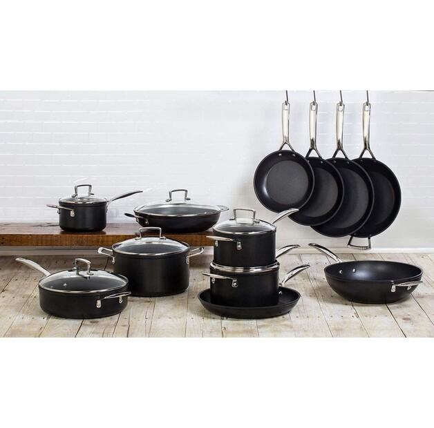 Сковорода алюминиевая Le Creuset с антипригарным покрытием, плоская, 26 см (51112260010002)