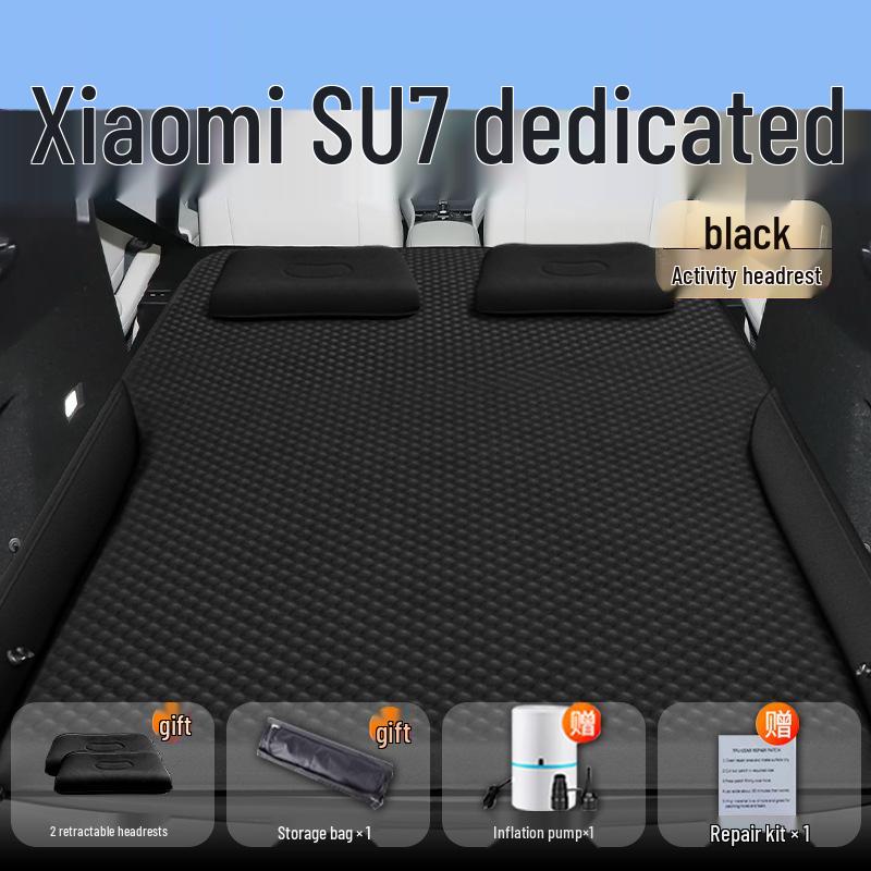 Xiaomi SU7 Car Bed: Inflatable Mattress for Trunk and Rear Seat