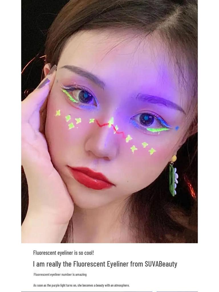12 Fluorescent Colors Water-Soluble Body & Face Paint for Opera & World Cup Fans