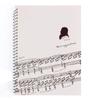 50 Pages Blank Sheet Professional for Music Writing Notebook Composer Staff Paper Musicians
