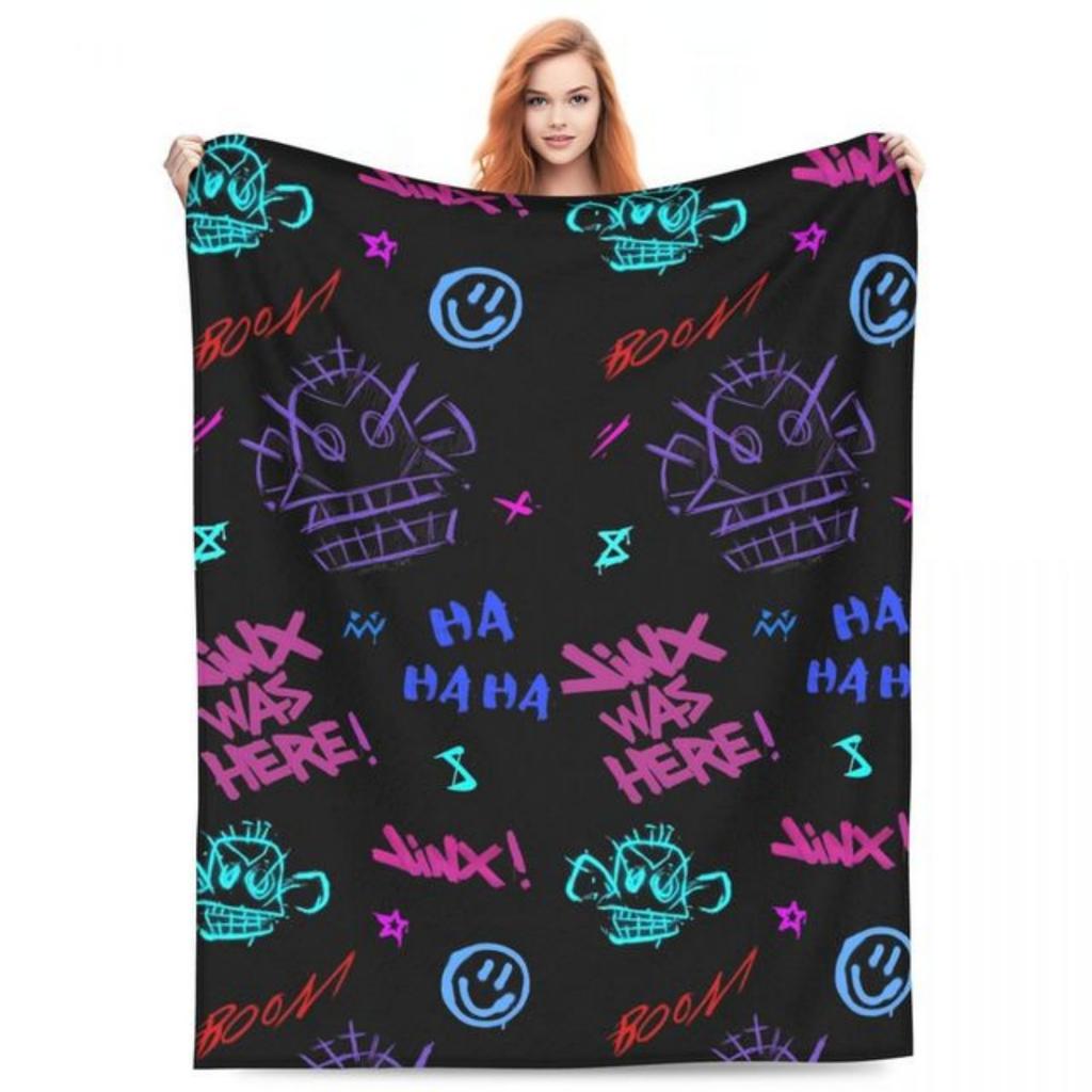 Arcane Blanket 3DPrint Soft Rug Winter Warm Plush Soft Fluffy Blanket With Weight for Sofa Home Decoration Gift for Your Friends