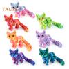 3D Printed Cat Figurine Movable Joints Cat Figure Articulated Animal Model Toy Home Office Bookshelf Desktop Decoration Ornament