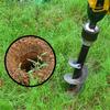 6 Types Earth Auger Spiral Drill Bit Spiral Ground Drill Plant Flower Seedling Planting Hole Digging Tool Cultivation Planter