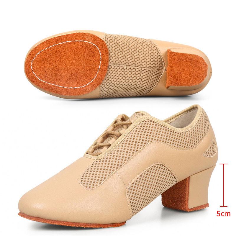 Latindansskor Dansskor Dam Jazz Salsa Latin Sällskapsdans Träningssko Damer Flickor Mjuk Sula Tango Modern Dans Damsneakers
