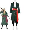 Anime One Piece Zoro en cos Fuku no Kuni 2D et cosplay Halloween Comic Con de Taro